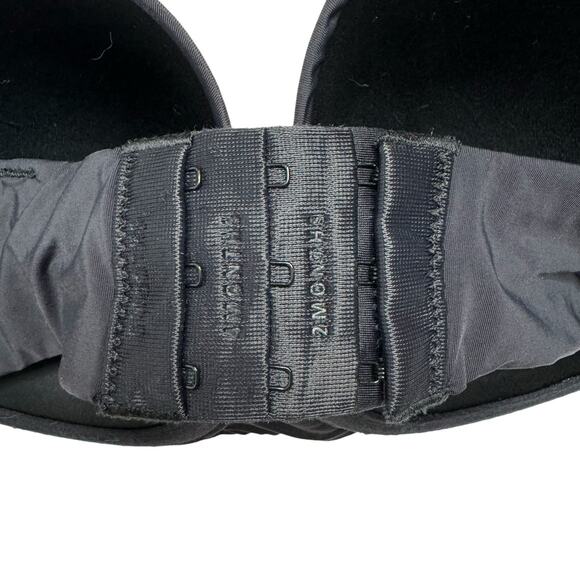 HARPER WILDE Base Strapless Bra in Black Size 40B Underwire Lightly Lined - Picture 5 of 8